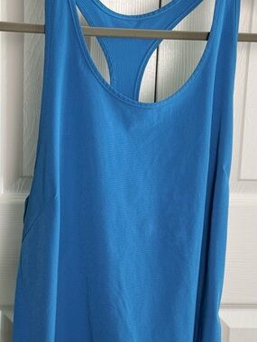 Athleta Vibrant Blue Racerback Active Tank